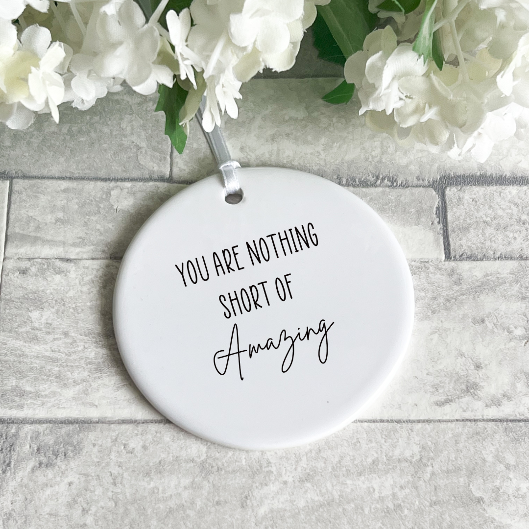 Nothing short of amazing- Hanging Ceramic
