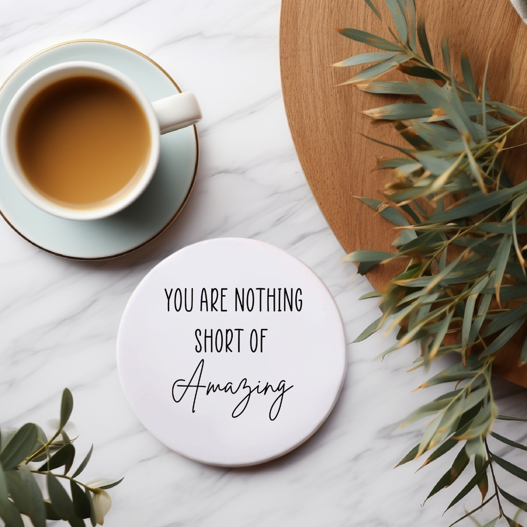 Nothing short of amazing ceramic coaster