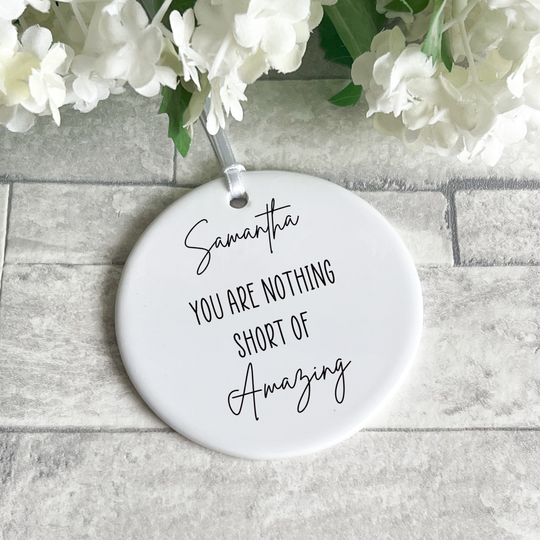 Nothing short of amazing- Hanging Ceramic