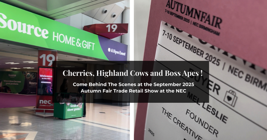 Cherries, Highland Cows, and Boss Apes... Come Behind the Scenes with Me at This Year’s NEC Autumn Fair Retail Trade Show