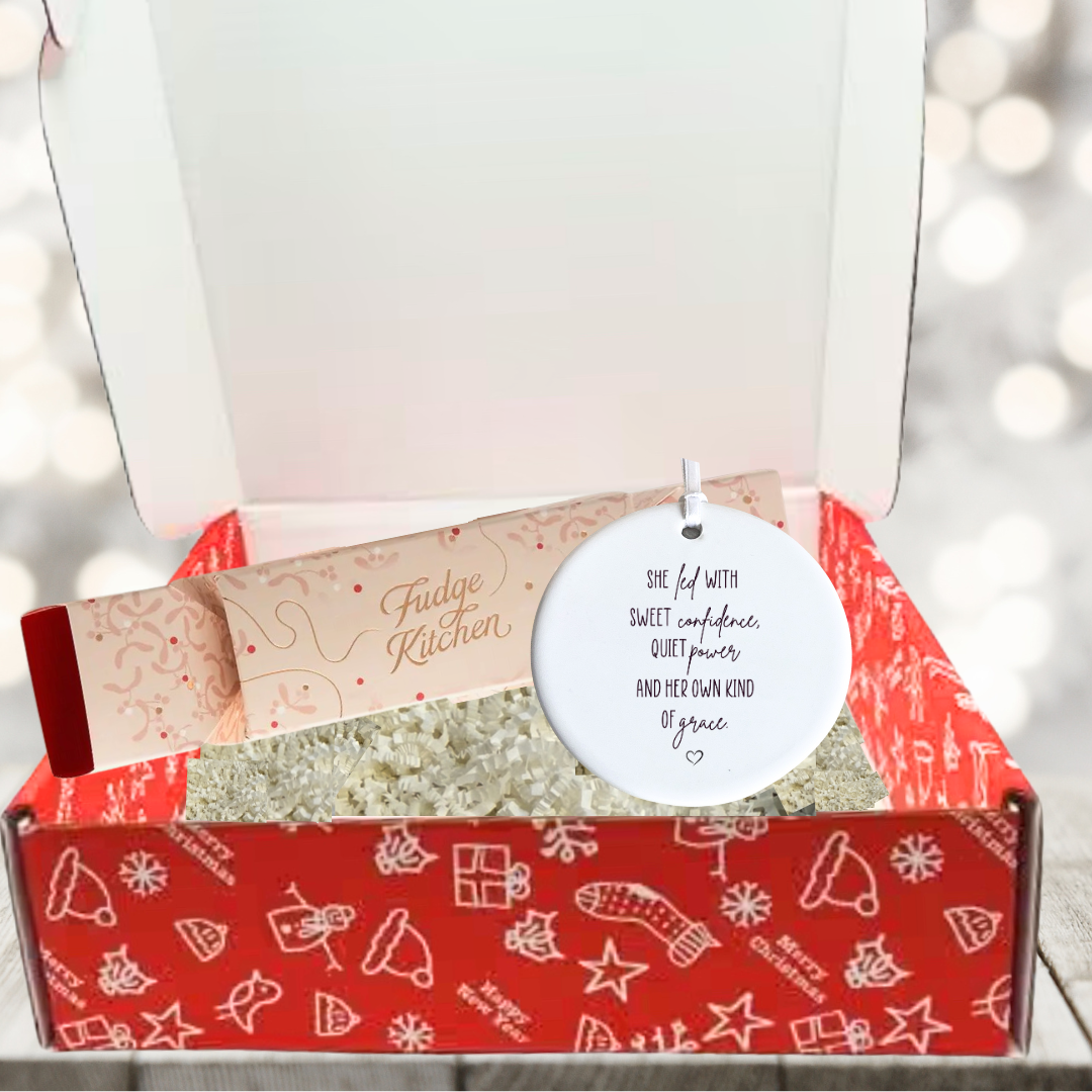 CHRISTMAS SWEET TREAT BOX "She Led With Sweet Confidence"
